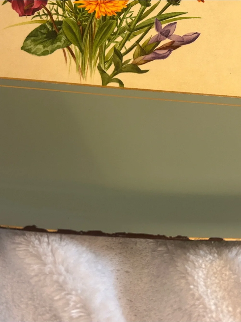 Vintage 1970’s Scully & Scully Made in England Metal Painted Tray